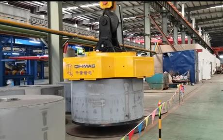 吊鋼卷的吊具，吊鋼卷，鋼卷吊具，電永磁起重器，起重電永磁鐵